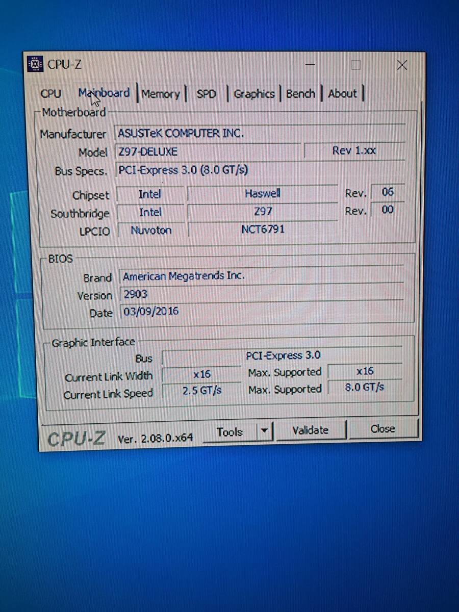 【3点セット】ASUS ATXマザーボード Z97-DELUXE(NFC&WLC) LGA1150+CPU Intel i7 4790K+コルセア DDR3メモリ 16GB CMY16GX3M2A2400C11_画像8