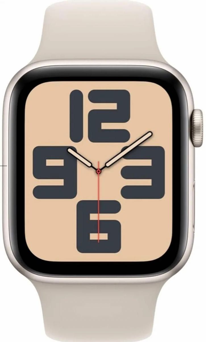 Apple Watch SE 第2世代 GPSモデル 40mm [スターライトスポーツバンド S/M]