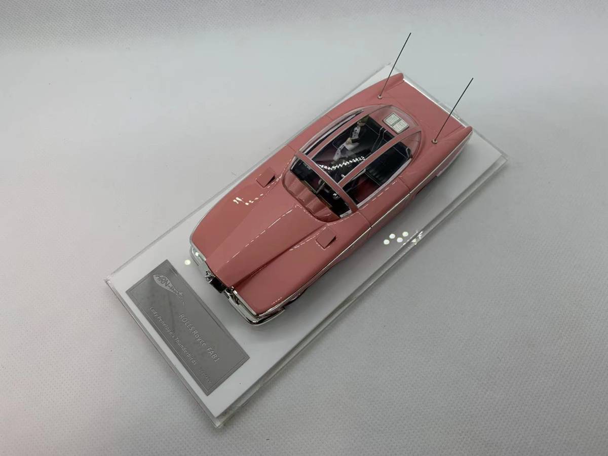 HRN-Model 1/43 サンダーバード Rosso Royce FAB1 Lady Penelope's thunderbirds J04-01-309_画像6