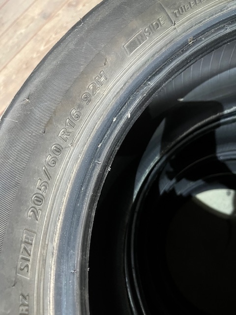  ブリジストン ECOPIA NH100 RV 205/60R16 タイヤ 4本セット _画像6