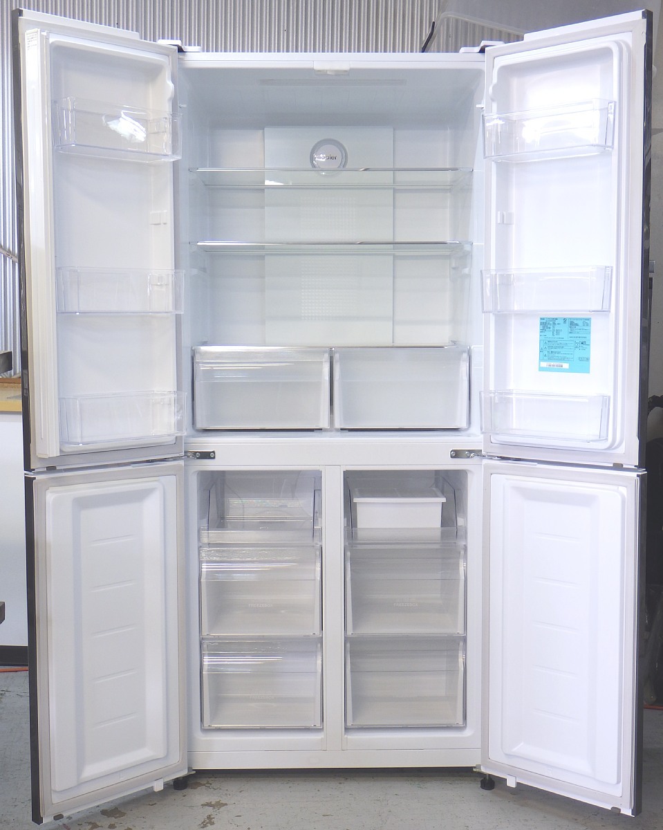  with translation exhibition goods 468L French door freezing refrigerator high a-ruJR-NF468B high capacity drawer type freezing .gala Stop 4-door Haier