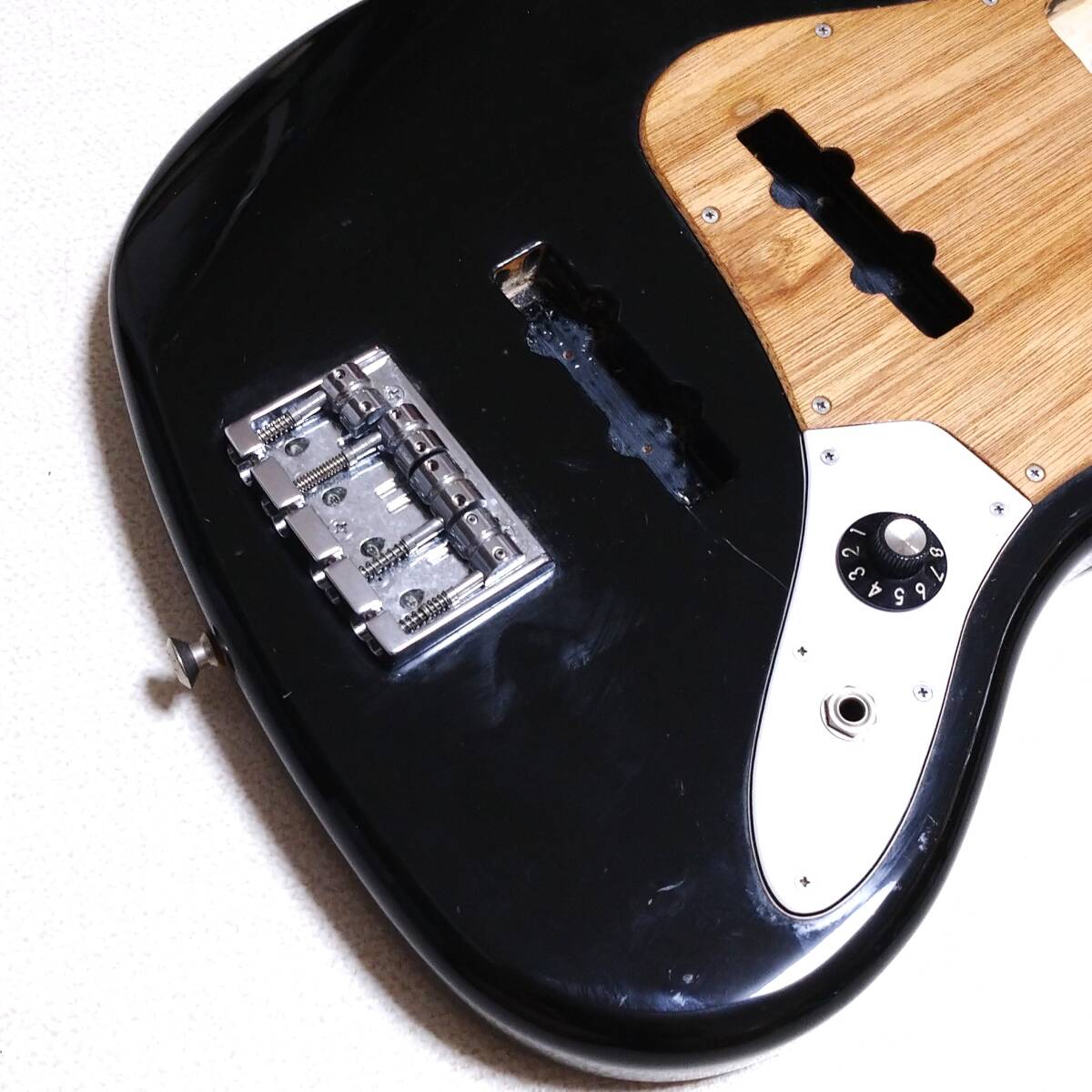 Fender Mexico Jazz Bass Squier Series ジャズベース ネック ボディ（ピックアップなし） ジャンク_画像5