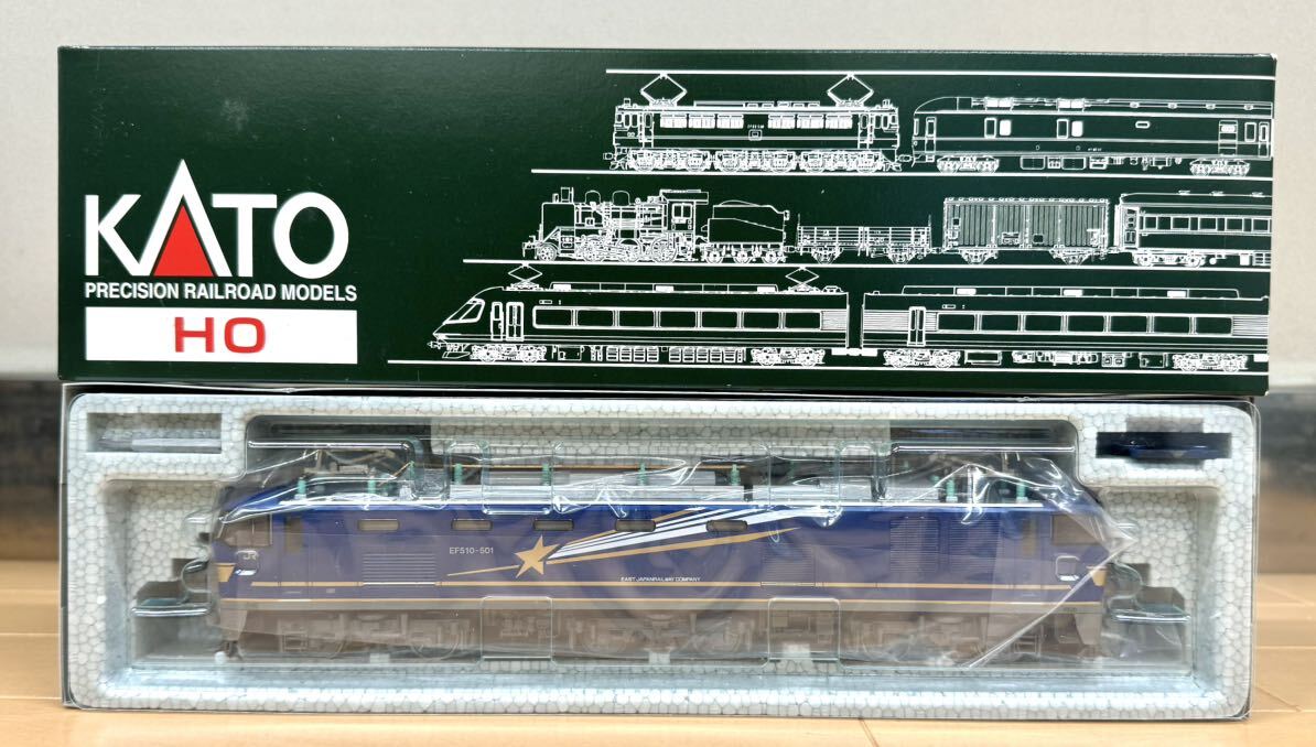 [ новый товар не использовался ]KATO 1-311 500 EF510 500 Hokutosei цвет HO gauge железная дорога модель 