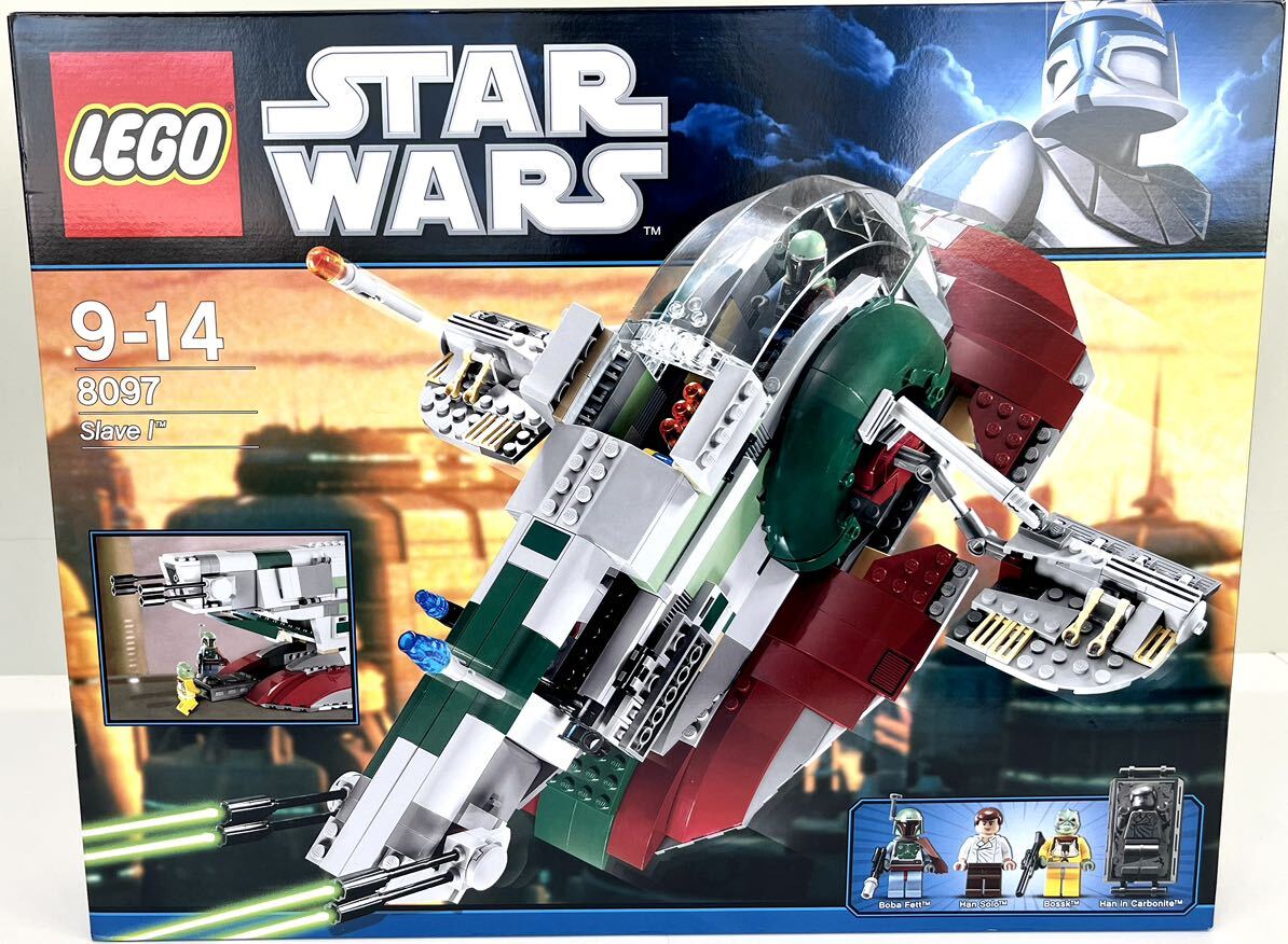  новый товар нераспечатанный Lego Звездные войны slave I 8097