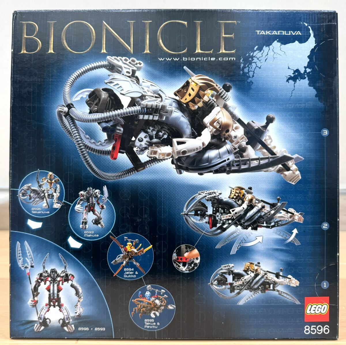 [ new goods unopened ]LEGO Lego BIONICLE 8596 TAKANUVAta canoe ba
