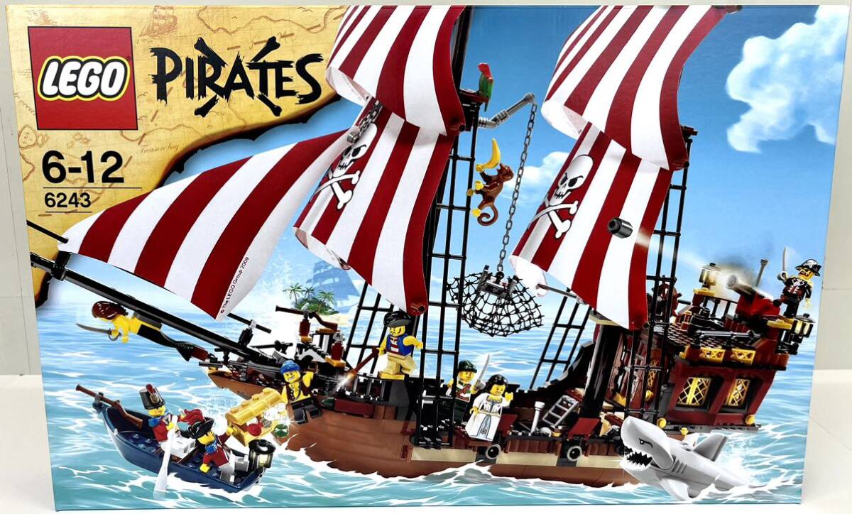 新品未開封 レゴ 6243 赤ひげ船長の海賊船 ブロック_画像1