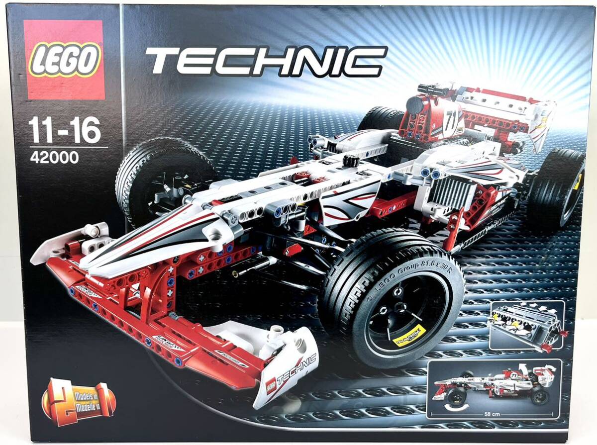 新品未開封 レゴ テクニック 42000 コンストラクションセット F1カー_画像1