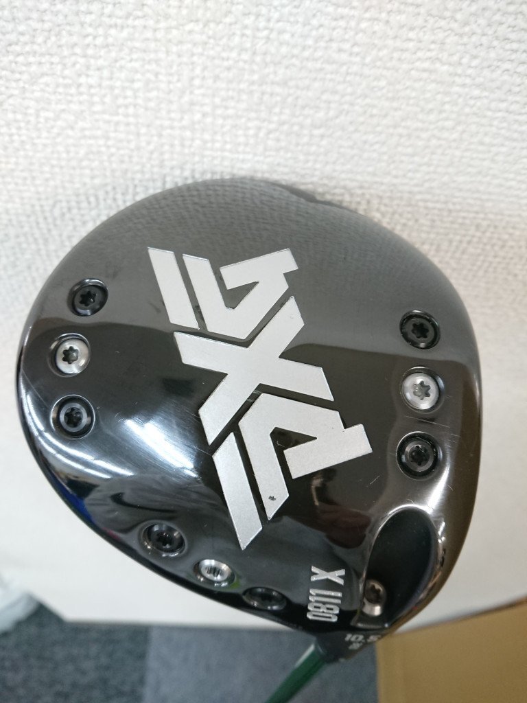 127213*PXG ピーエックスジー 0811 X ドライバー 1W10.5° WACCINE フレックスS ヘッドカバー付き_画像1