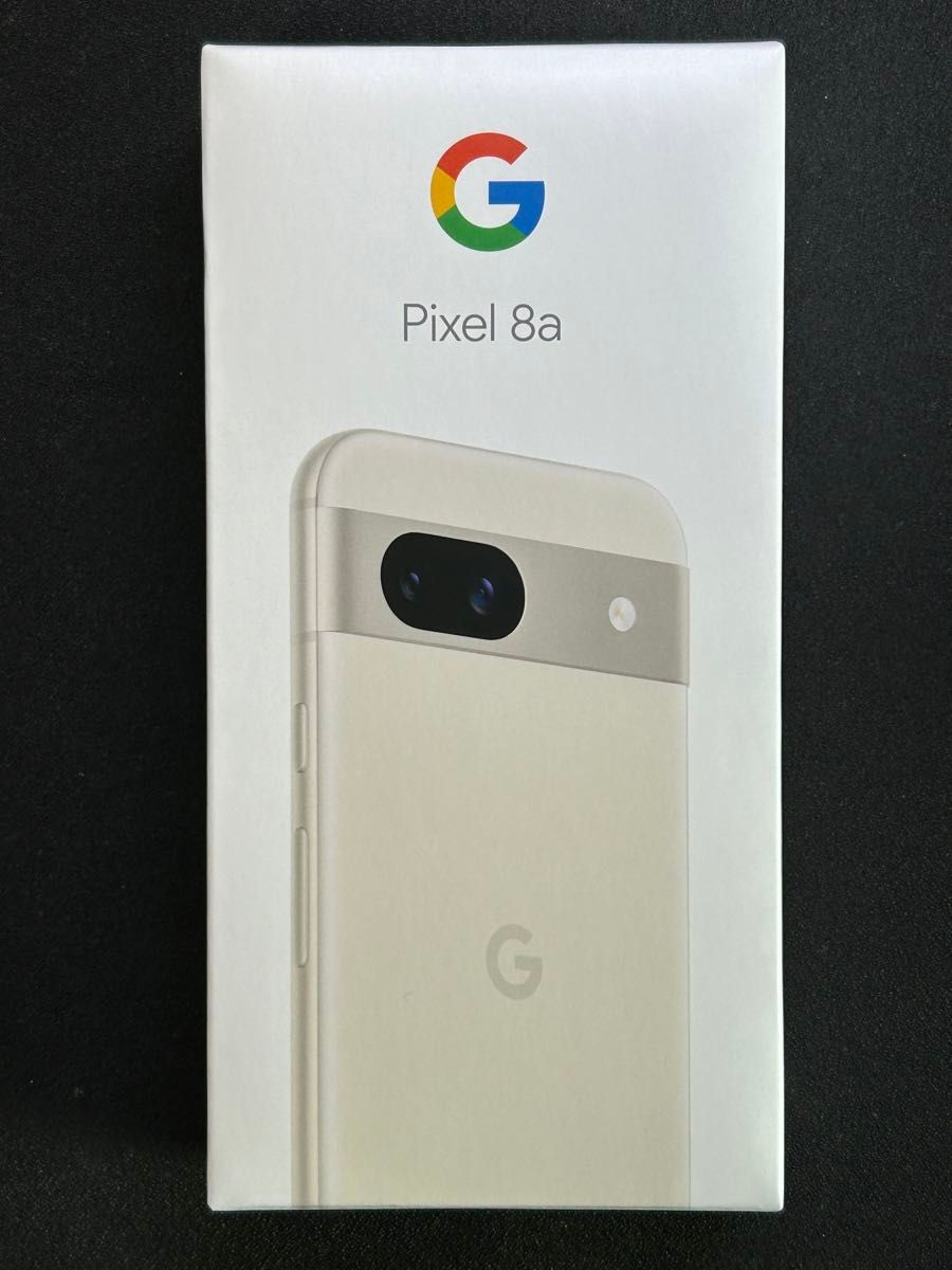 【新品未使用】Google Pixel 8a Porcelain ホワイト　白