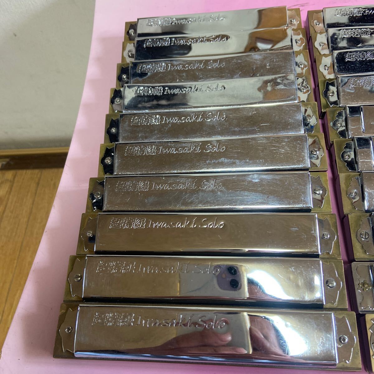 TOMBO HARMONICA 超特 IWASAKI SOLO ハーモニカ 20点セット 現状品の画像2