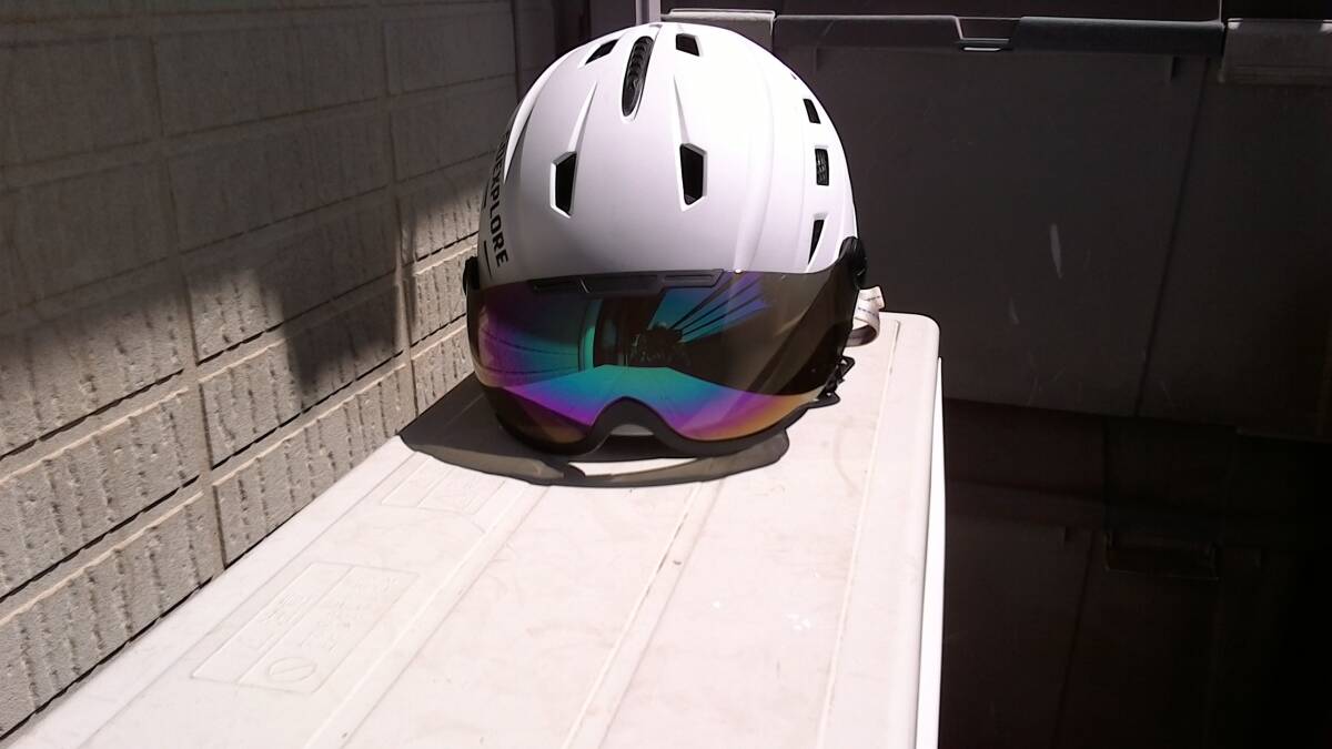 スキーヘルメット GOEXPLORE サイズXL 60-62 美品_画像2