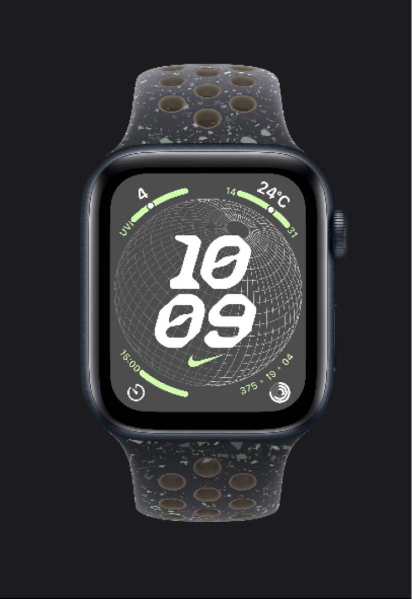 【新品未開封 第2世代】Apple Watch SE GPS 44mmミッドナイトとNike スポーツバンド M/L