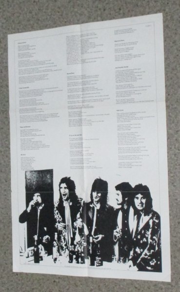☆彡 英國盤 Faces Ooh La La [ UK Original '73 Warner Bros. Records K 56011] Die-Cut Sleeve , with poster_POSTER