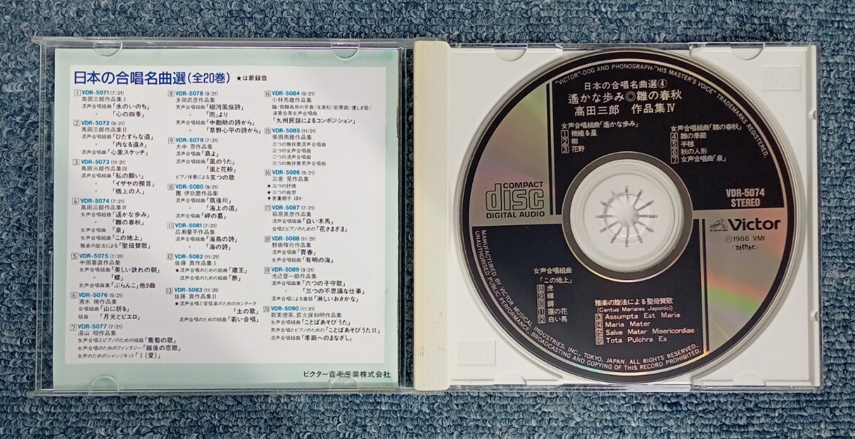 CD　高田三郎作品集ⅳ　遥かな歩み・雛の春秋_画像3