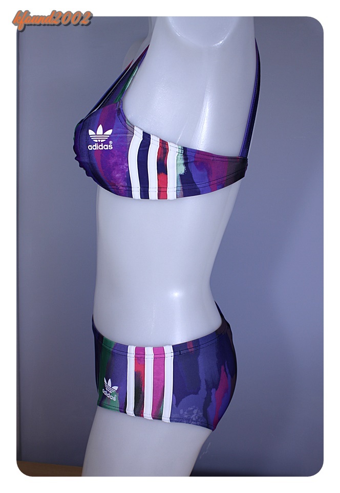 adidas sports swim wear Adidas sport bikini top and bottom set S size superior article!