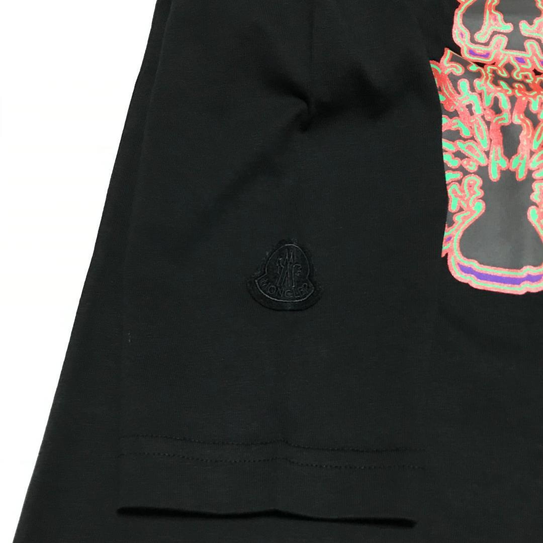 モンクレール 1952 ロンT　黒　M　新品　本物　正規品　MONCLER 長袖 Tシャツ　ロゴ 　T-SHIRT LS HERALDIC