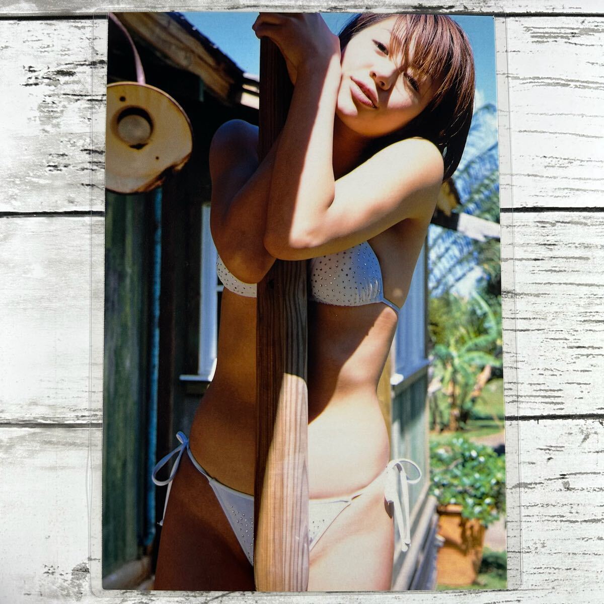 [ высокое качество ламинирование отделка ][ Igawa Haruka ] Play Boy 2001 год 13 номер журнал вырезки 12P B5 плёнка купальный костюм bikini model актер женщина super 