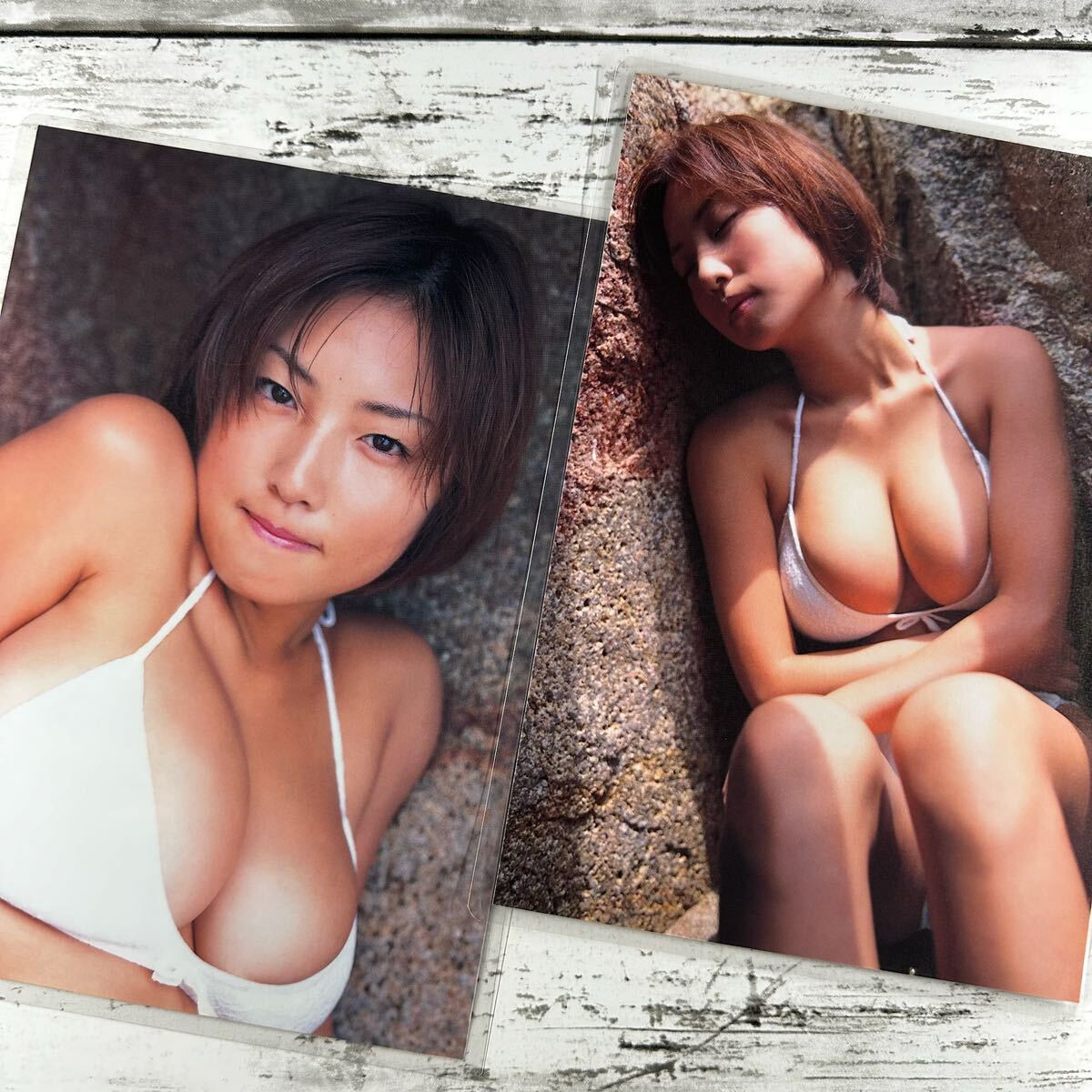 [ высокое качество ламинирование отделка ][ MEGUMImegmi] BOMB 2002 год 11 месяц номер журнал вырезки 12P A5 плёнка купальный костюм bikini model актер женщина super 