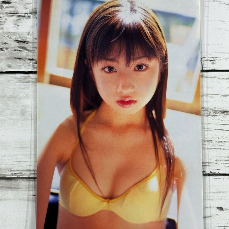 [高品質ラミネート処理][ 小倉優子 ] BOMB 2003年5月号 雑誌 切り抜き 16P A5フィルム 水着 グラビア アイドル 芸能人 女優_画像1