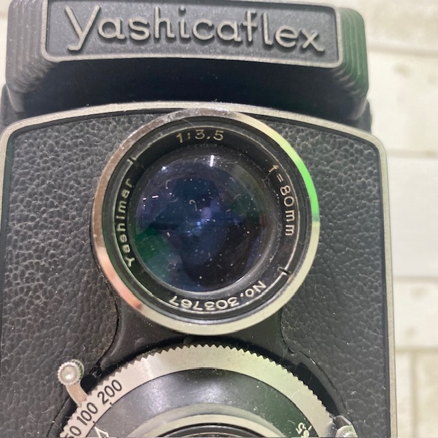  ヤシカ Yashicaflex Yashimar 80mm F3.5 二眼カメラ COPAL の画像3