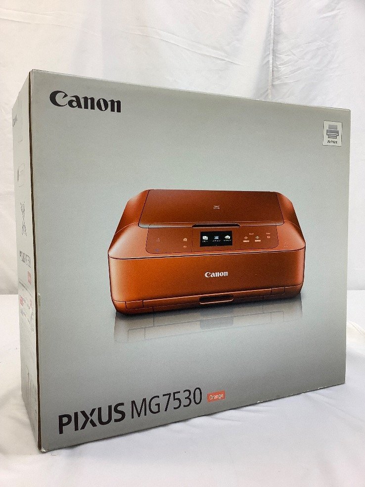 キャノン/Canon PIXUS/プリンター MG7530 Orange 未使用品 ACBの画像1