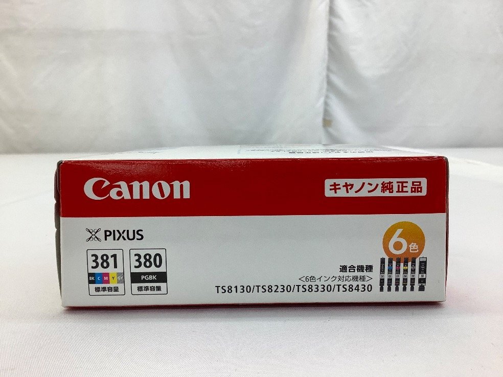 Cannon 純正インク/6色マルチパック/PIXUS BCI-381/380 未開封 取付期限切れ ジャンク品 ACBの画像4