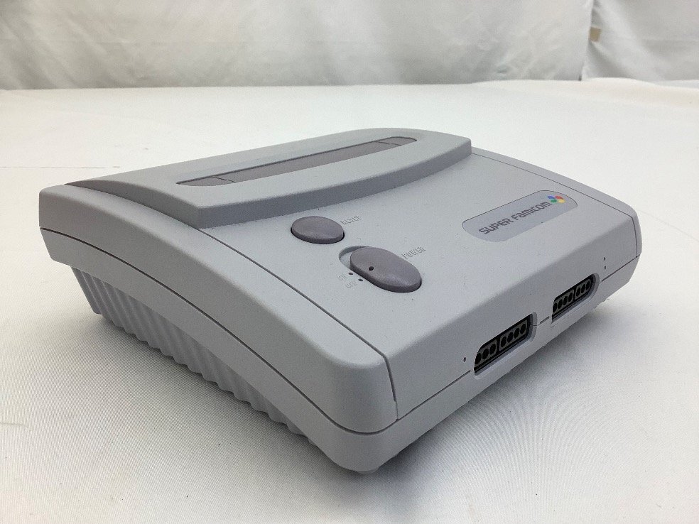 任天堂/Nintendo スーパーファミコンジュニア SHVC-101 動作未確認 ジャンク品 ACBの画像2