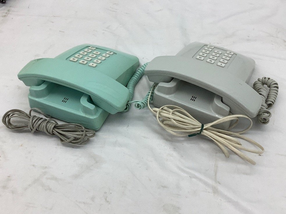  Japan electro- confidence telephone push ho n/ Showa Retro / present condition 601-P other 4 point summarize operation not yet verification secondhand goods ACB