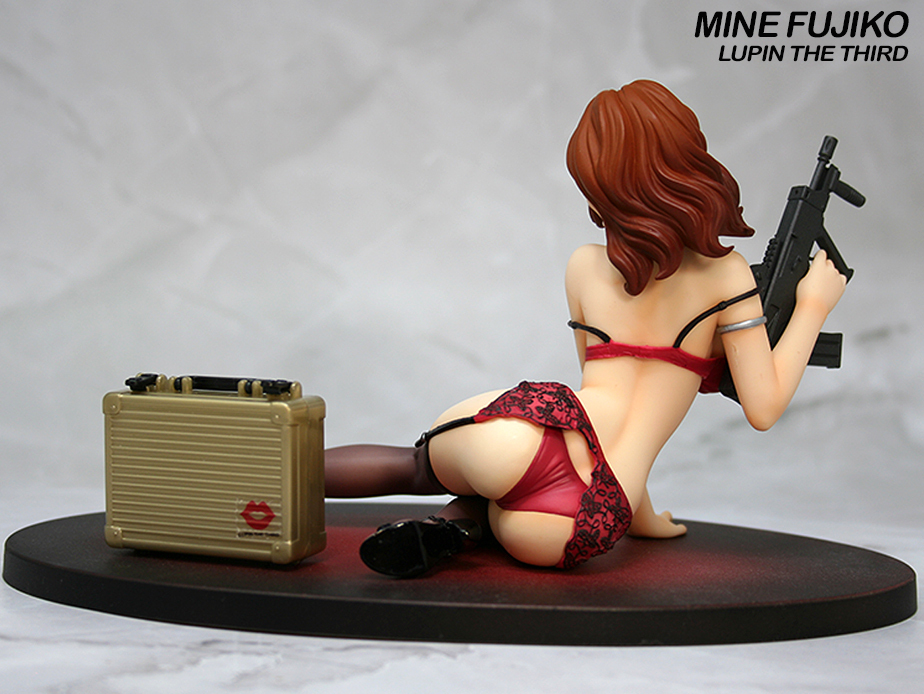 * Lupin III Mine Fujiko * бикини * Ran Jerry ~ 1/7 H12×W19.5cm литье off li краска конечный продукт /Mine Fujiko Lupin The Third