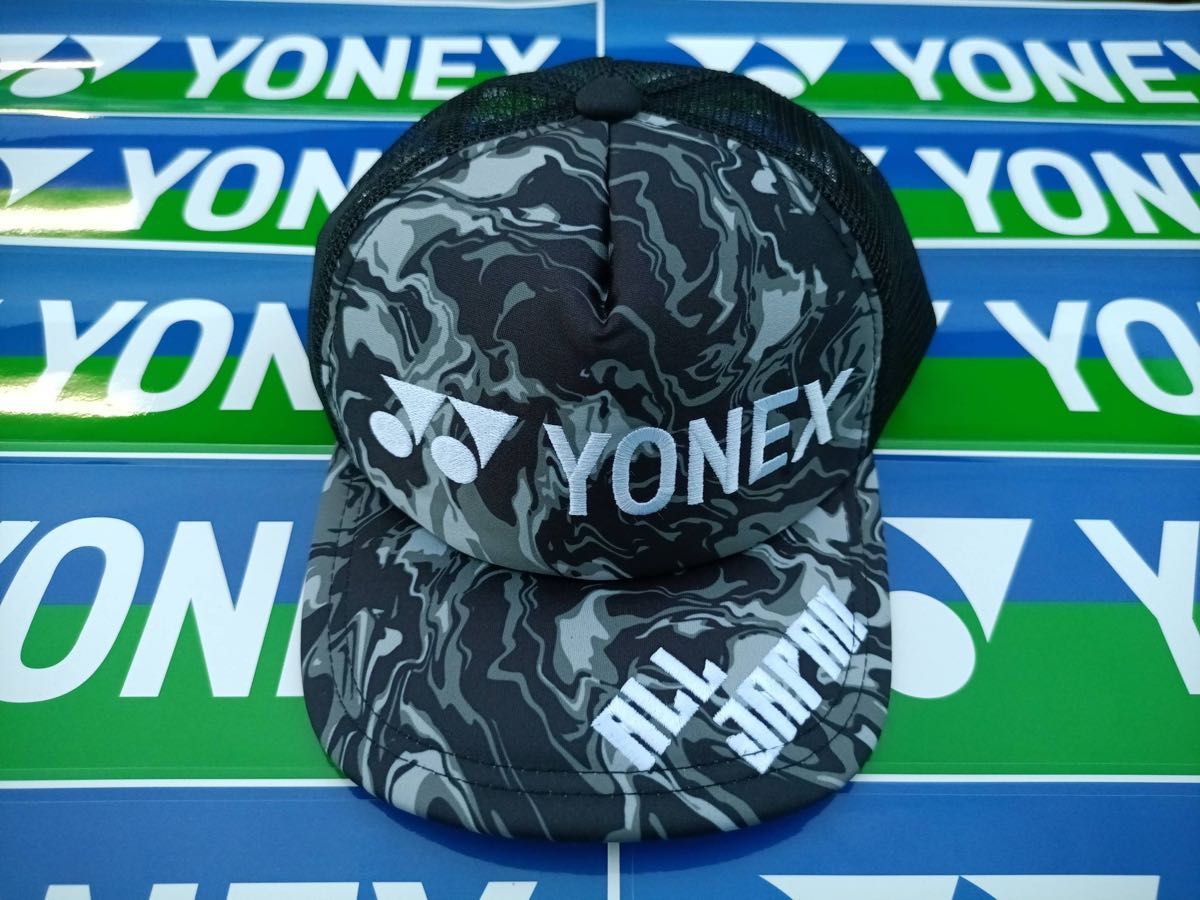 YONEX '24年 カタログ未掲載限定 ALL JAPAN メッシュキャップ(UNI)