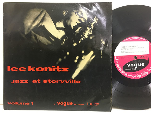 ■即決 Lee Konitz / Jazz at Storyville lde129 UKオリジナルMONO