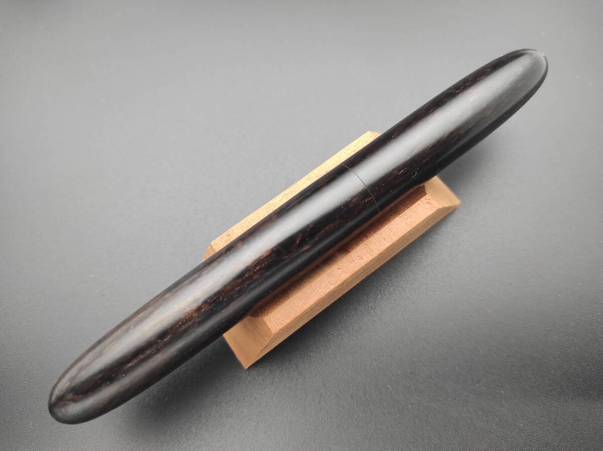 【FongLai Woodworks】セーラー万年筆プロフィット21 用銘木軸 【黒檀の瘤材】渦杢 for sailor 21_画像2