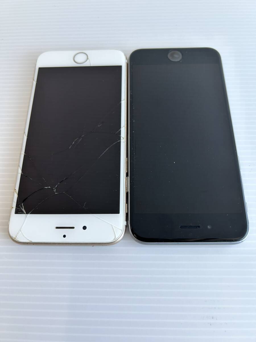 【1円スタート】iPhone5c iPhone6 iPhone6s ARRWSES ジャンク品　液晶割れ 起動不能 おまとめ 修理 携帯 スマートフォン_画像6