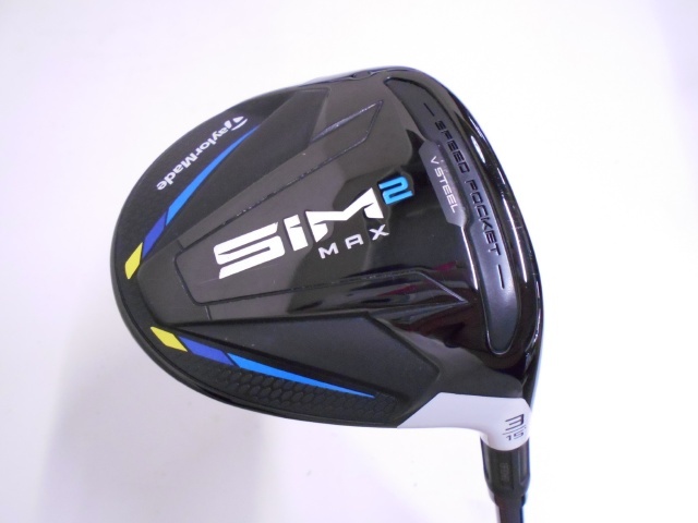 【中古】 テーラーメイド SIM2 MAX VENTUS FW-6(US) S 15 フェアウェイウッド カーボンシャフト おすすめ メンズ 右_画像1