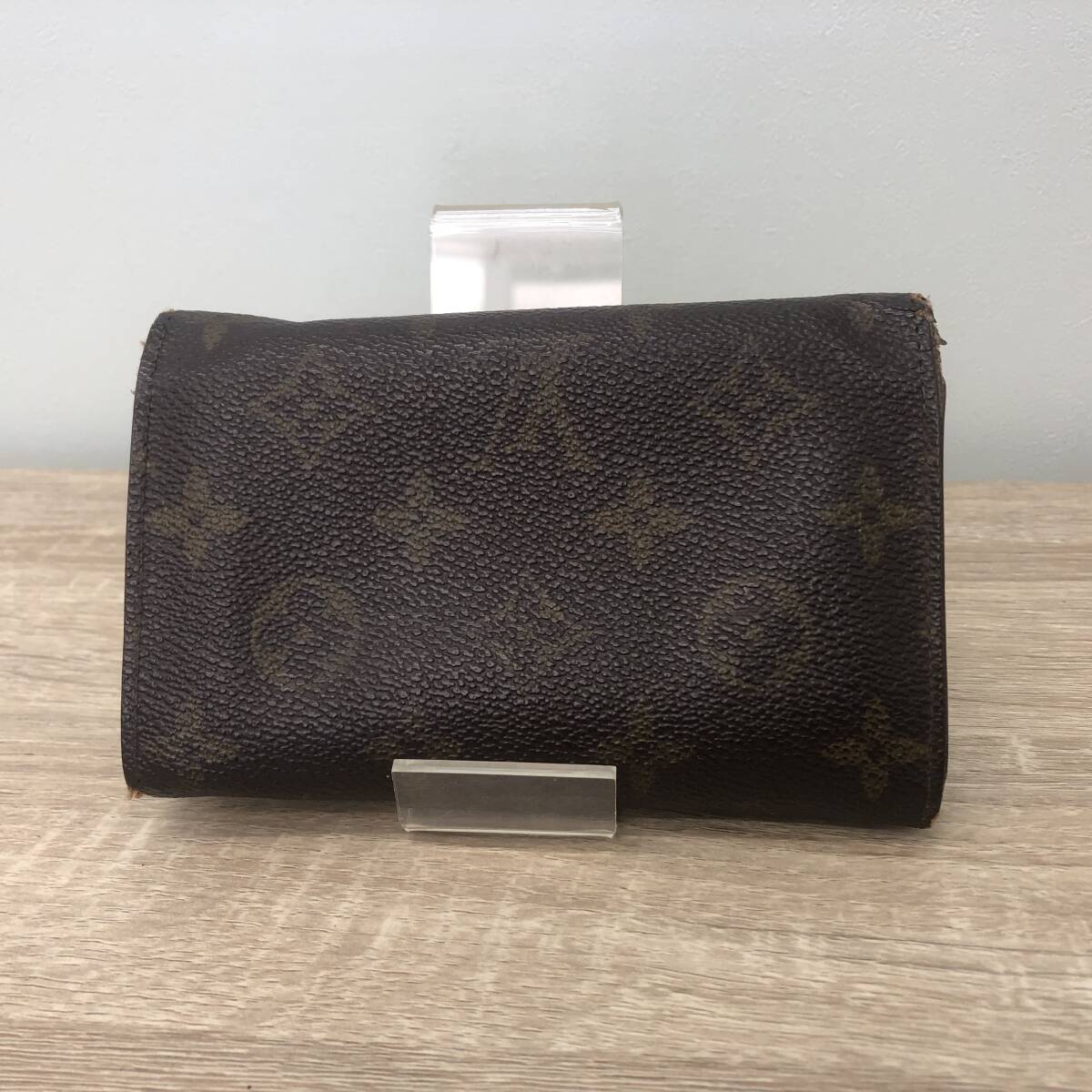 【500円スタート】LOUIS VUITTON ヴィトン ポルトモネ ビエトレゾール 二つ折り財布 M61730 モノグラム レターパックプラス発送_画像4