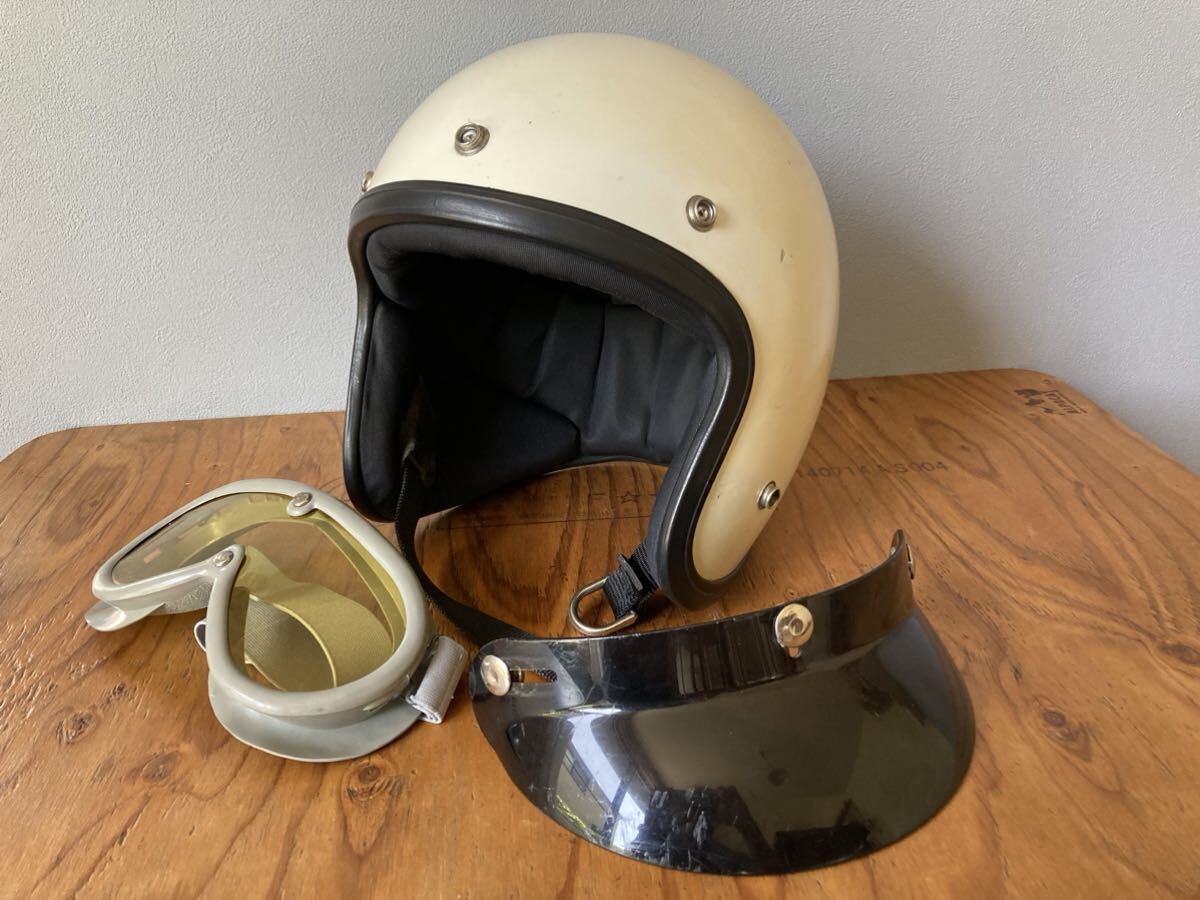 60's ヒロタケアライ ビンテージヘルメット ジェットヘルメット 60's ヒロタケアライ ビンテージヘルメット ジェットヘルメット