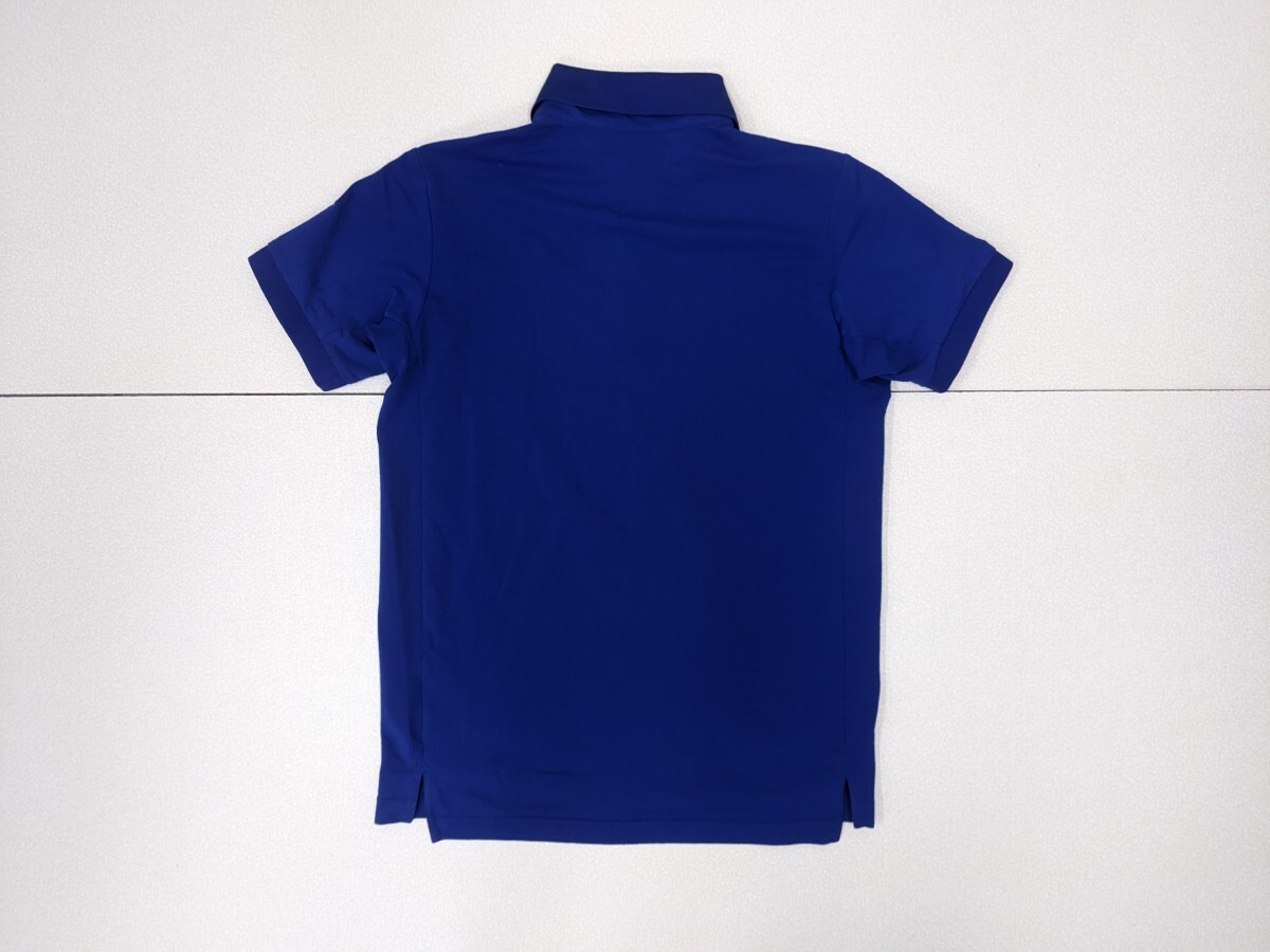 16．デサント Descente MOVE SPORTS タフポロ 半袖ポロシャツ トレーニングウェア DAT-4505 青白x307_画像3