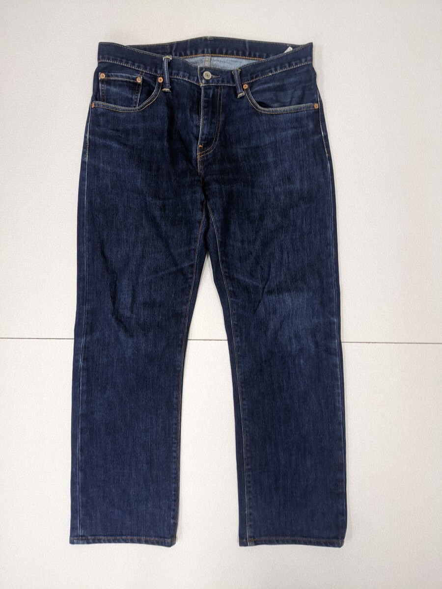 1. Levi's LEVI\'S 135 anniversary commemoration 502 Denim джинсы American Casual W33L33 темно-синий y309