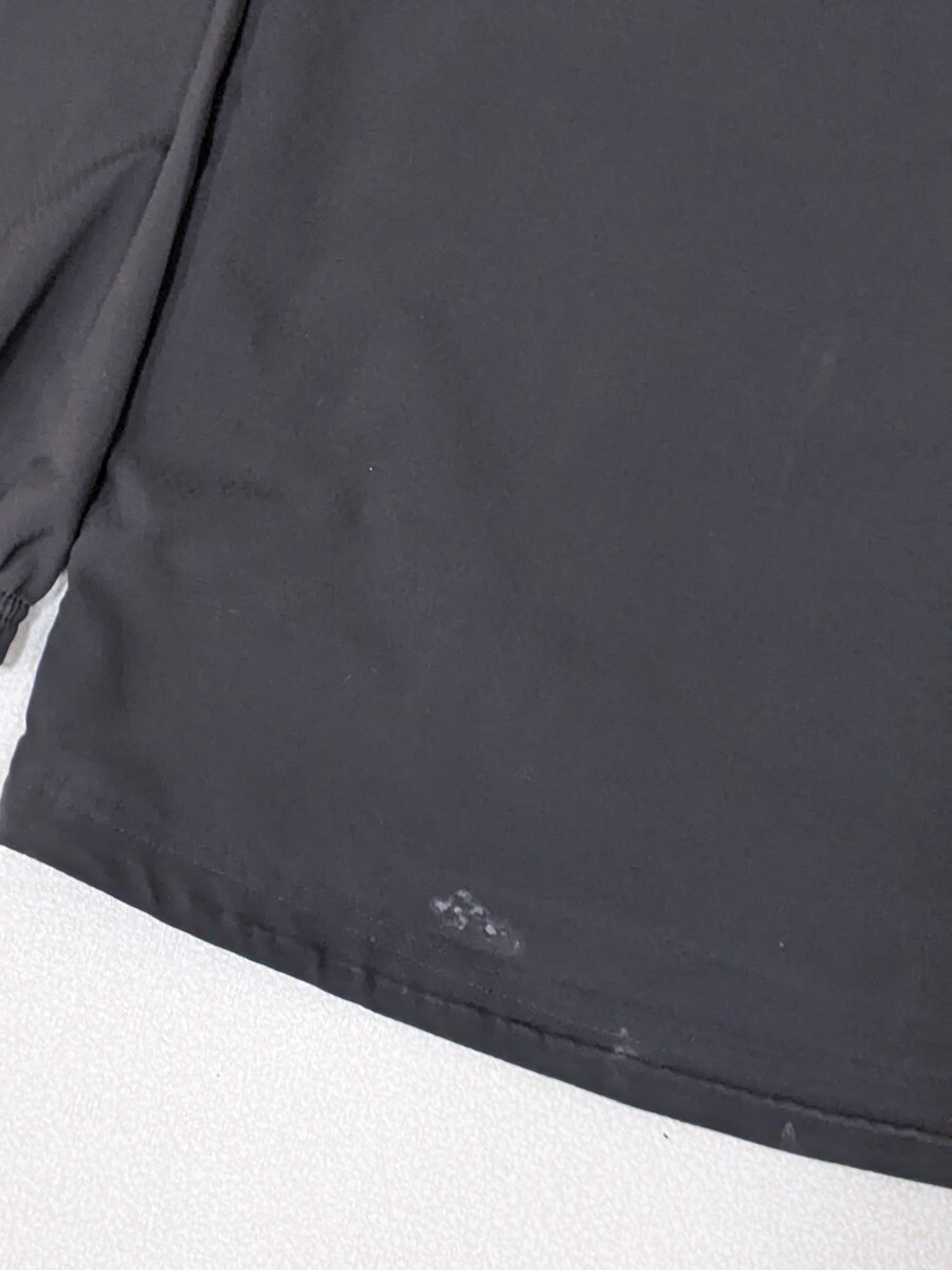 5. Le Coq lecoq. способ полиэстер 100 блузон жакет джемпер мужской M чёрный серый . цвет тренировка одежда x305