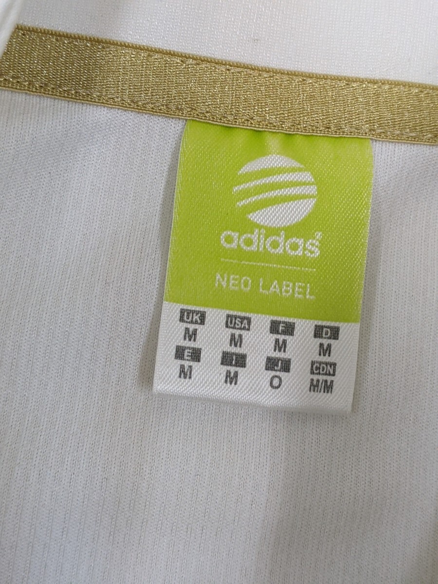 6．アディダス ネオ 2点 セット adidas neo ALPES2 ラメデカロゴ ジャージ 上下 トラック ジャケット パンツ Y2K メンズO/L白金グレーy306_画像3