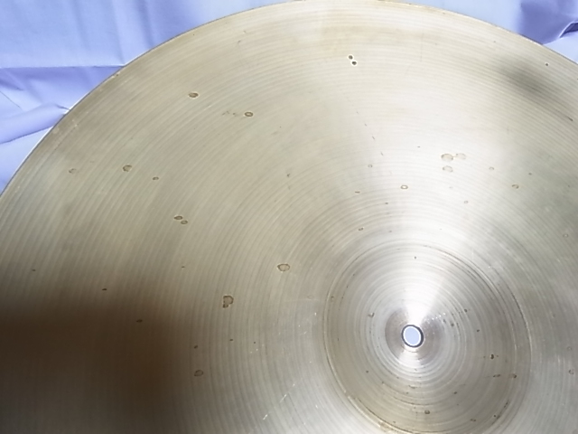 優良古物 シンバル ジルジャン Zildjian MEDIUM RIDE 20/51の画像7