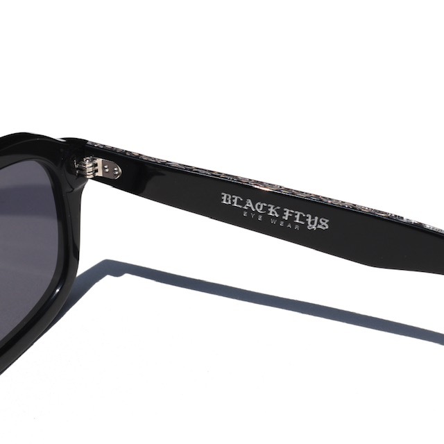  серый линзы Black Fly FLY BALLER солнцезащитные очки BlackFlys BLACK-SILVER/GREY