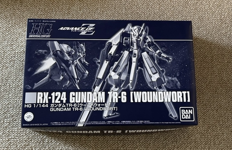 【新品】HGUC 1/144 ガンダムＴＲ-６［ウーンドウォート］【AOZ】_画像1