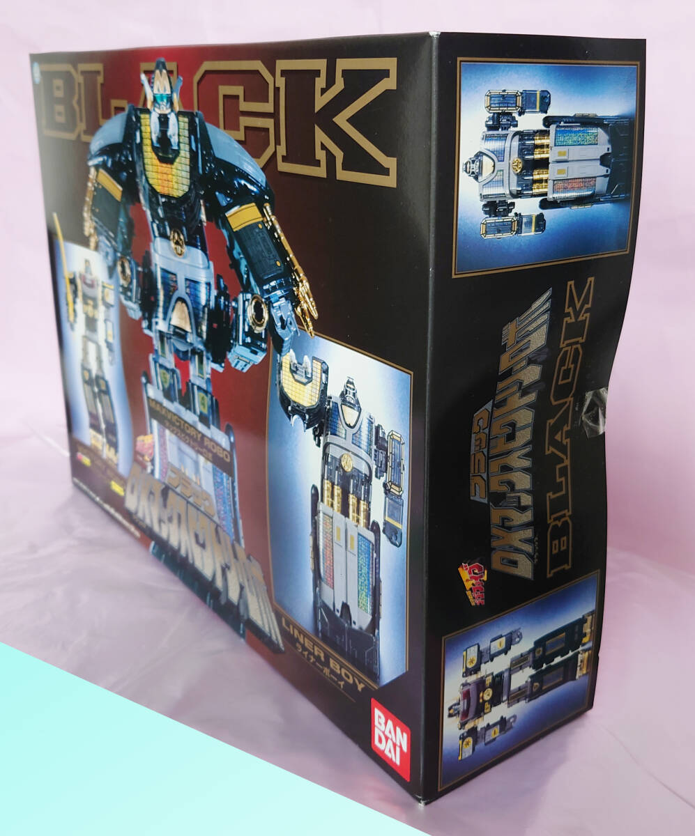 デッドストック新品 DXマックスビクトリーロボ ブラック限定版 DX超合金 BANDAI バンダイ 救急戦隊ゴーゴーファイブ M-黒完4_画像2