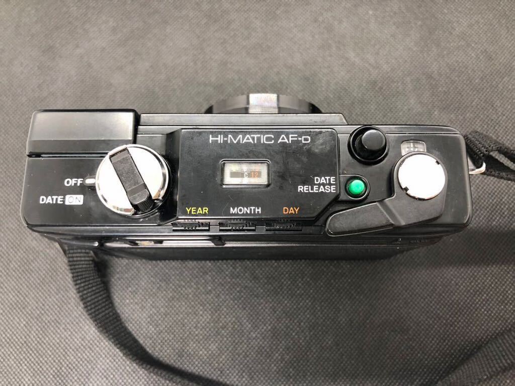 ◆【MINOLTA】ミノルタ/HI-MATIC/AF-D/コンパクトフィルムカメラ/動作確認済み ◆_画像4