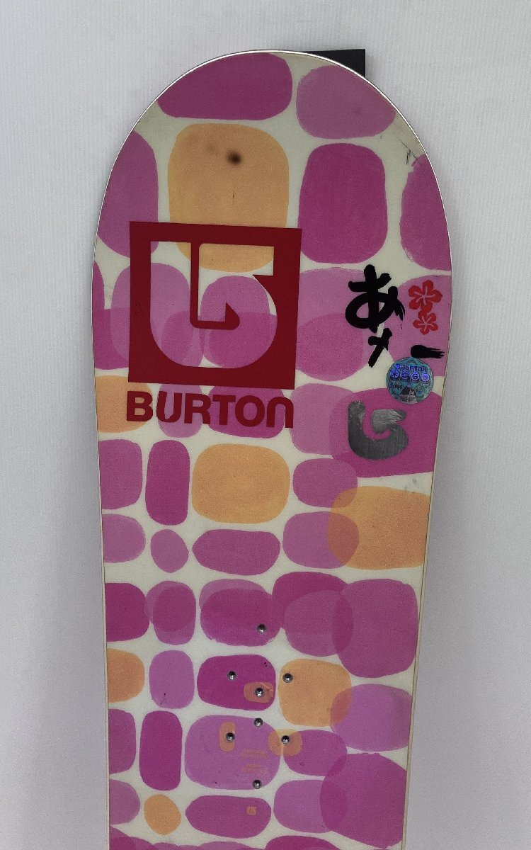 77 激安中古！スノーボード BURTON Ginger 141cm スノーボード板 バートン ジンジャー 送料無料！_画像2