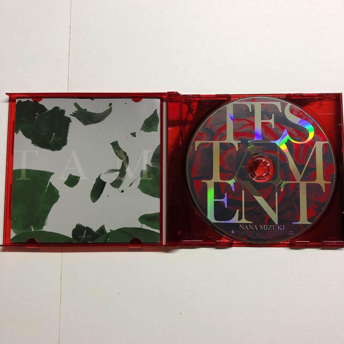 即決★CD★水樹奈々★TESTAMENT_画像4