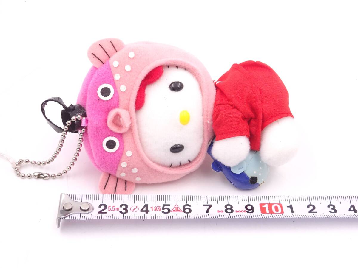 625[ unused tag attaching ] Hello Kitty Yamaguchi limitation .. fugu ball chain mascot . present ground Sanrio is .-...Hello Kitty