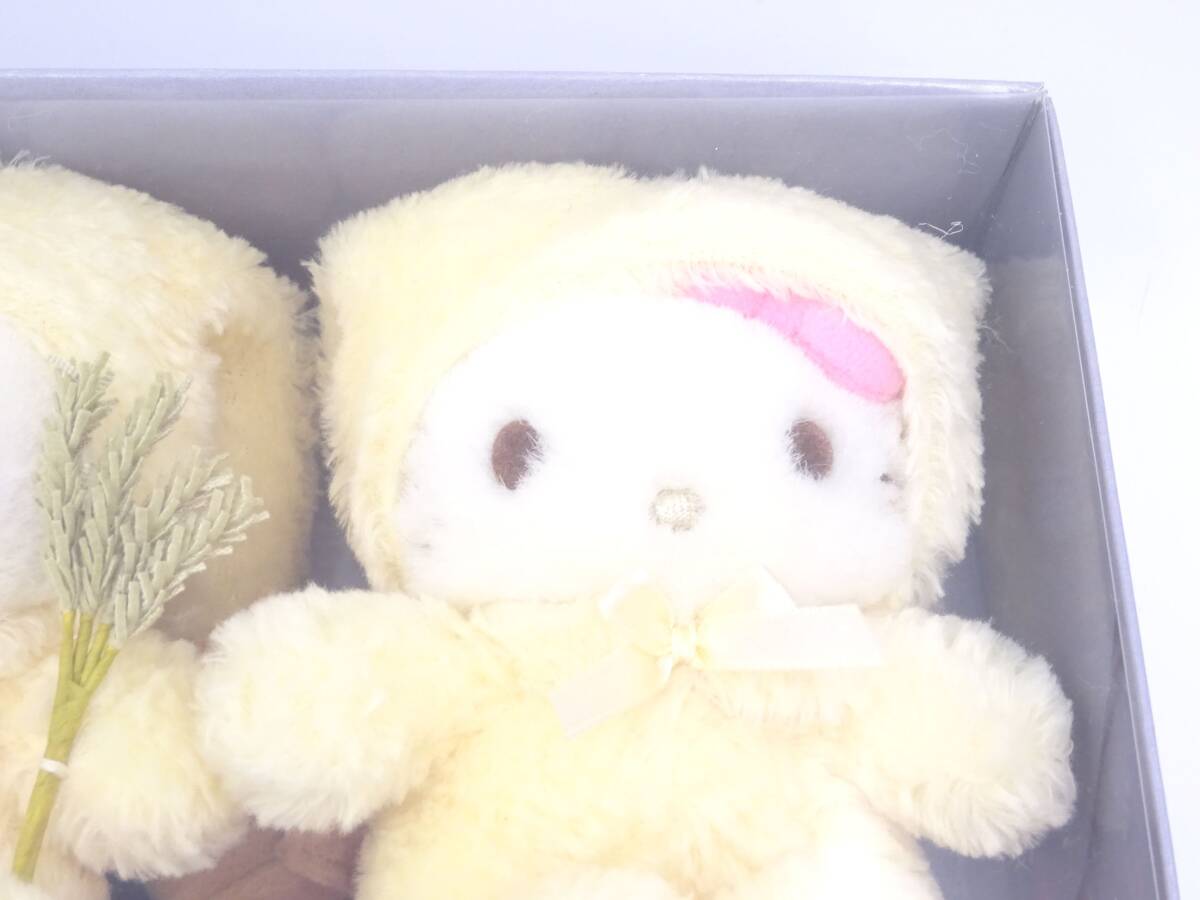 639[ unused ] Hello Kitty Daniel limitation Vivitix 2002 Mascot of month 9 month box soft toy mascot . present ground Sanrio is .-...