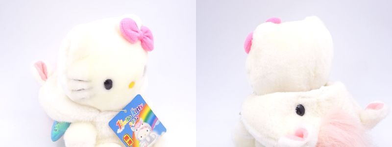 541[ unused tag attaching ] Hello Kitty region limitation Unicorn . horse 2002 better fortune soft toy . present ground Sanrio is .-...Hello Kitty